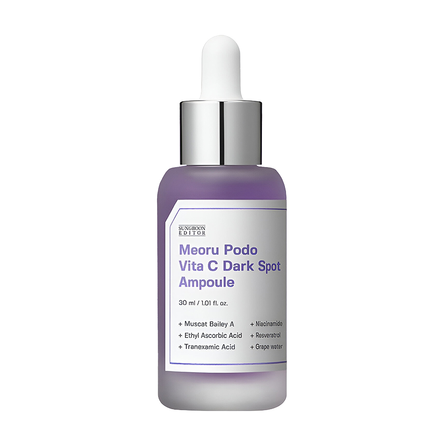 Освітлювальна сироватка для обличчя Sungboon Editor Meoru Podo Vita C Dark Spot Ampoule, 30 мл
